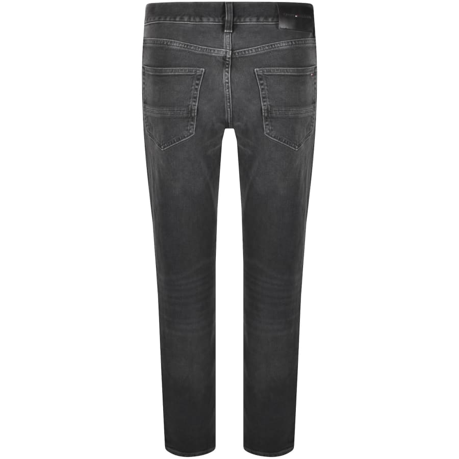Tommy Hilfiger Denton Straight Fit Jeans Black | Mainline